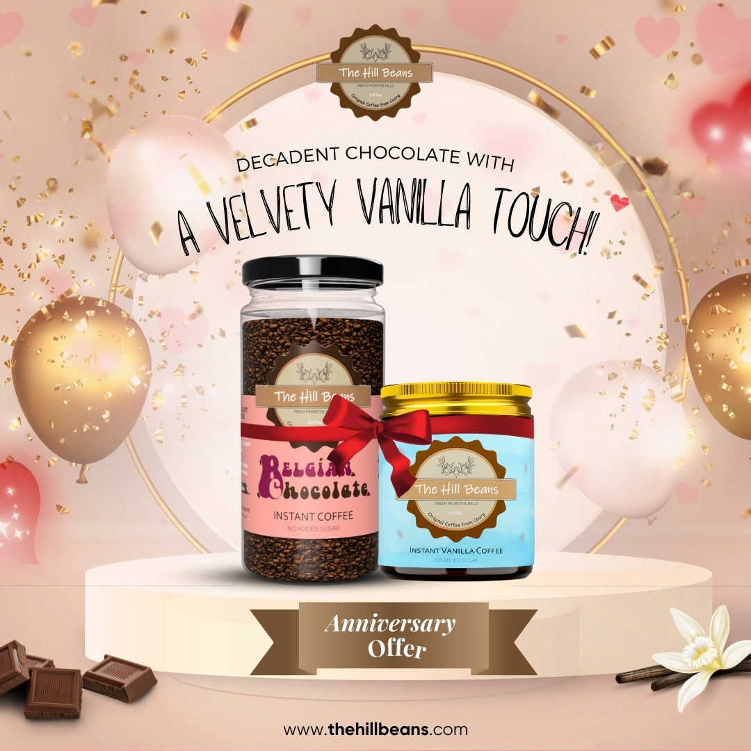 Belgian Chocolate & Vanilla Special Anniversary Combo ๐