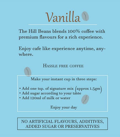 Assorted Coffee Bundle with Authentic and Vanilla Flavours - Pack of 2 Jars